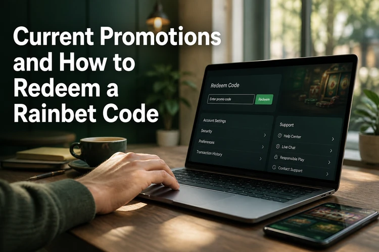 Current Promotions and How to Redeem a Rainbet Code